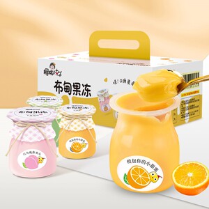 水晶之恋果冻儿童休闲解馋零食品果汁蒟蒻0脂肪布丁办公室小吃
