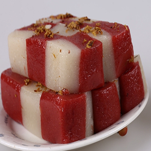 苏州黄天源糕团年糕【桂花花糕】苏州特产美食糕点3条