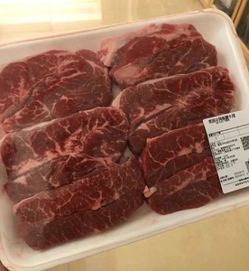 广州山姆牛排代购mm美国谷饲精选级板腱牛排900g原切牛排顺丰发货