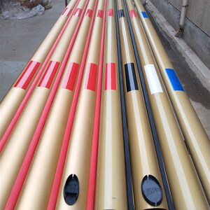 2020顺捷道闸杆椭p圆杆土豪金圆形直杆蓝卡防砸胶条金色门禁挡车