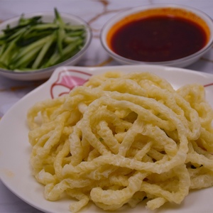 牛筋面辣条专用正宗甘肃通渭特产纯手工干细圆头速食凉拌真空包装