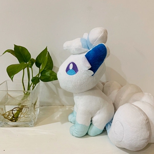 宝可梦冰六尾大号口袋妖怪神奇宝贝毛绒玩具玩偶公仔儿童女孩礼物