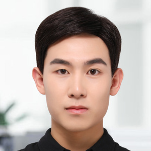 老男人发套真发