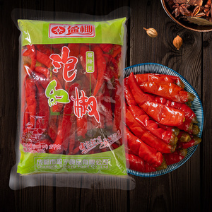 盈棚2kg袋装泡红椒泡二荆条美人椒四川泡菜老坛泡制川菜配料下饭