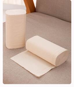 雨森竹浆天然本色竹琨抑菌卫生纸家用四层原色长卷纸巾厕纸1600克