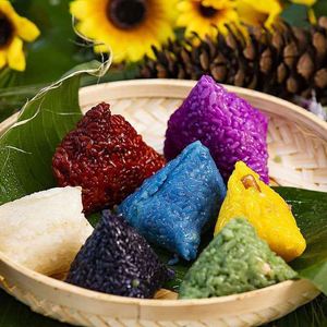 云南特产七彩花糯米