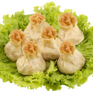 五亭扬州包子特产礼盒送礼早餐速冻烧麦油糕三丁鲜肉包子