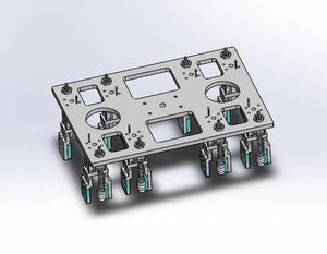 注塑机机械手机器人末端夹取出治具 埋入取出 剪水口 供料工装.