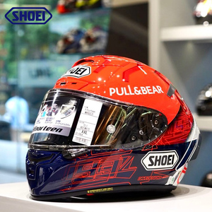 日本SHOEI X14赛道头盔招财猫二代灰蚂蚁红蚂蚁全盔摩托车机车盔