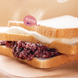 丰酥记烘焙屋梦仲瑶梦仲瑶铂金装紫米面包110g/包