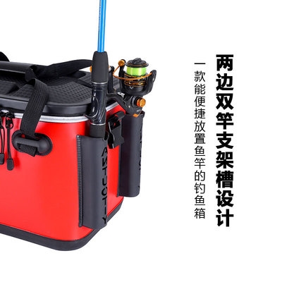 路亚鱼桶可坐多功能加厚q一体成型硬盖款路亚矶钓钓鱼装.鱼海钓桶