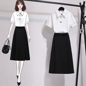 教资面试女装夏季连衣裙穿搭服装套装招聘正式场合教师证资格衣服