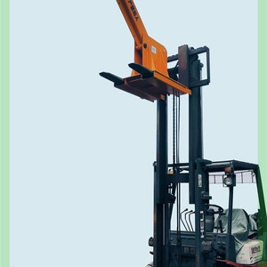 叉车吊臂伸缩臂起重臂旋转加长臂改装小型q吊机 液压加高吊臂