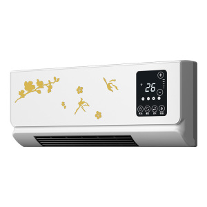 布欧壁挂式暖风机取暖器家用冷暖风机浴室电暖器移动空调