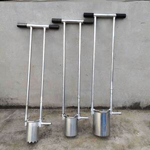 移苗打孔器西瓜种打洞挖土开孔营养钵手动花卉棉花打眼机器打洞器