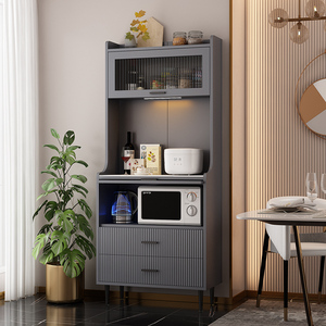 餐边柜置物柜客厅置物收纳碗柜茶水柜厨房橱柜家用靠墙柜子储物柜
