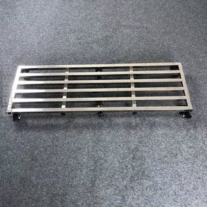 不锈钢移动底座托盘1米长方形1.2米加厚底托万向轮鱼缸底盘订定做