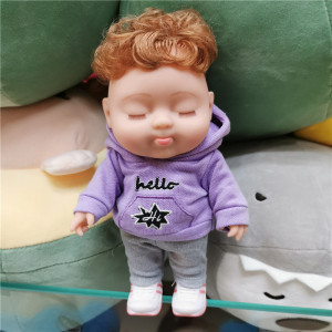 小屁孩娃娃仿真h男孩宝宝玩偶关节会动安抚洗澡洋娃娃礼物萌娃玩