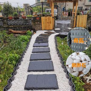 石板户外装饰石雕仿古青石板石条门槛石汀步石铺装桥板庭院0人付款60