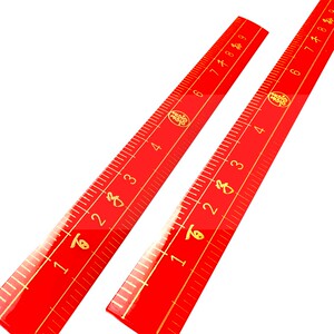 百子千孙尺结h婚尺子新娘嫁妆红色子孙尺新人中式婚礼婚庆道具用