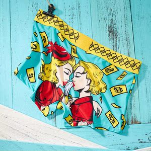 男士内裤腰缠万贯