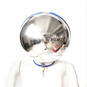 新款 不锈钢球型头套牢笼道具玩具成人金属性用品激情用具