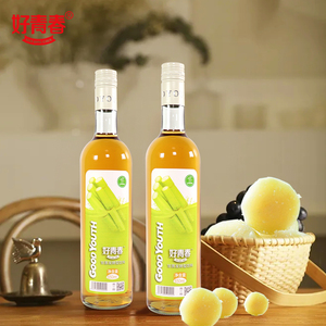 好青春甘蔗醋饮料发酵型非勾兑网红健康饮品0脂0色素650ml*2瓶