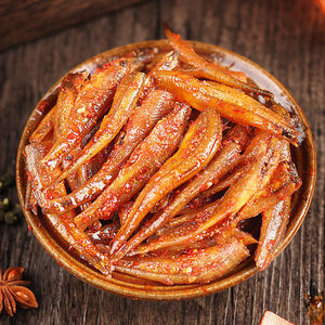 咚咚麻辣小鱼仔香辣味麻辣小黄鱼干即食零食海鱼仔休闲小吃