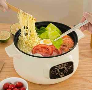 000人付款淘宝电炒锅宿舍锅不粘锅多功能蒸煮一体锅家用小型插电炒菜