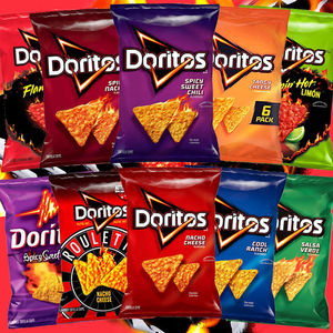 高品质美国进口 doritos多力多滋 玉米片原味芝士香辣膨化薯片膨