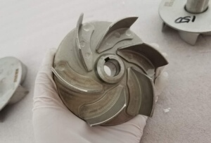 粤华牌bk系列半开式不锈钢离心泵洗碗机增压冲洗配件叶轮