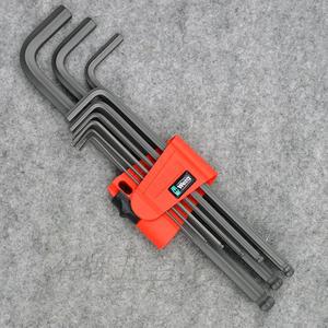 wera德国维拉9件公制加长球头套装内六角扳手950pkl/9bm 1.5-10mm