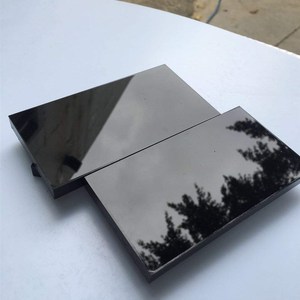 黑色亚克力d板 黑色单面磨砂 黑色镜面倒影板 有机玻璃板 1mm-50m