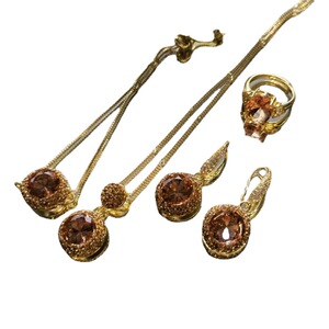 土耳其变色石苏丹石水铝石裸石 镶嵌四件套套装 厂家直供