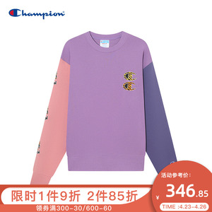 champion冠军虎虎系列卫衣拼接上衣刺绣宽松d-mop香港潮牌买手店