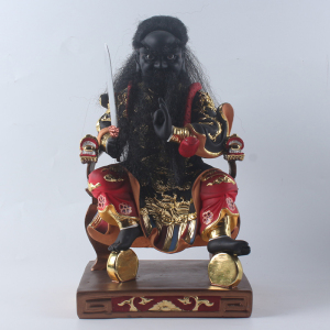 孙鹏百货小铺淘宝4寸11cm五府t王爷元帅像彩绘贴金树脂道教神像宗教