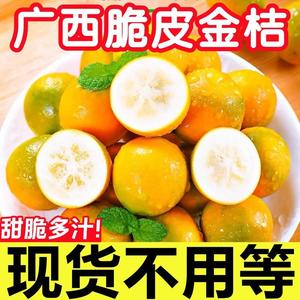 广西脆皮金桔小金桔5斤新鲜水果当季橘子砂糖柑桔纯甜融安整箱10