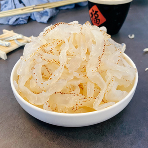 野生珊瑚海蜇丝新鲜特级5斤桶装商用正宗非袋装即食凉拌干货水头