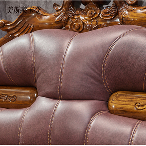 x式乌金木家具i全实木雕刻金凤凰组合沙发乌金木百鸟朝凤座