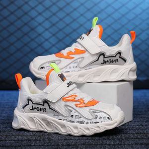 jmbear杰米熊男童鞋子春秋新款网面男孩鞋子中大童防滑儿童运动鞋