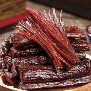 四川西昌大凉山彝族特产思奇香手撕牛肉干条休闲零