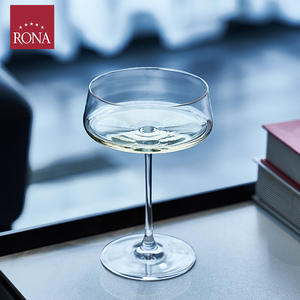 洛娜RONA欧洲进口浅口香槟杯水晶玻璃高档商用聚会香槟塔鸡尾酒杯