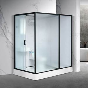 家用整体卫生间带蹲坑一体式淋浴房集成卫浴室移动厕所蹲便洗澡房