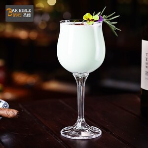 酒吧调酒 捷克波西米亚水晶杯酸酒杯钻石酒杯复古鸡尾酒杯红酒杯