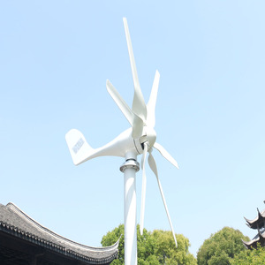 乃尔风电水平轴100W/400w12V/24V微风启动小型风力发电机家用路灯