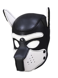狗头头套直播不露脸头套道具面具户外骑行搞怪头套猎狐犬面罩面具