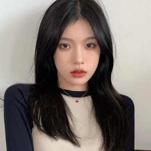 中长发全头逼真锁骨短直发时尚自然学生圆脸网红整顶假发套71人付款