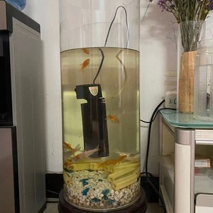 透明水管养鱼有机玻璃