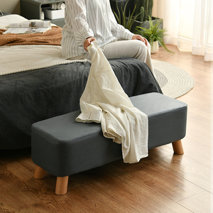 床尾凳卧室春凳床轻奢床边凳实木沙发凳床榻搁衣凳脚踏换鞋凳长凳