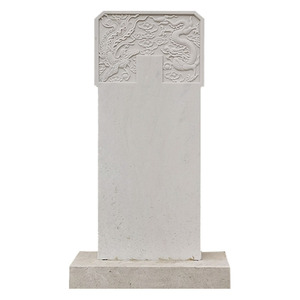 新品定做大理石碑刻字汉白玉驼龙单碑龟j屃碑赑蛟石碑雕刻农村土